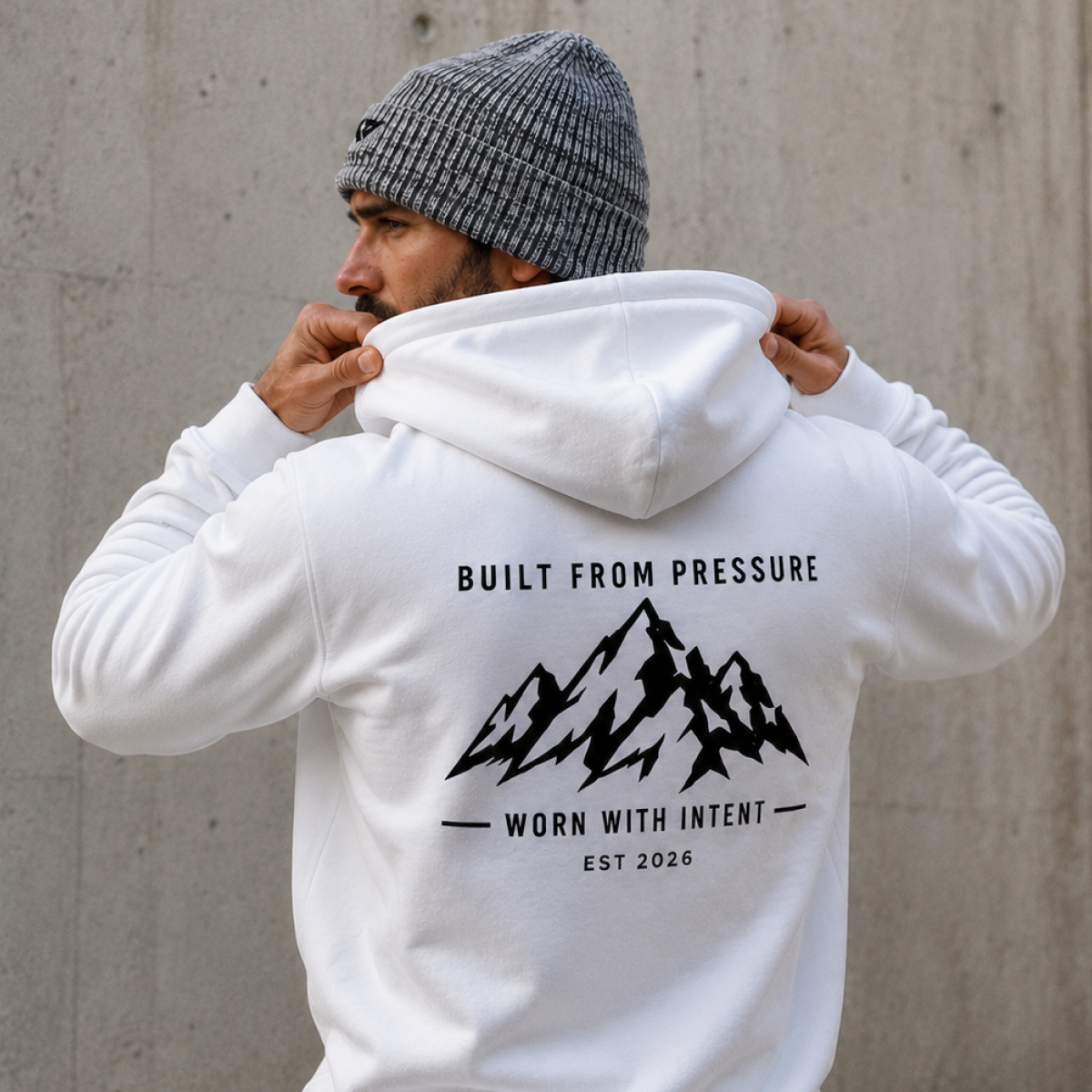 OG Mens Hoodie – White